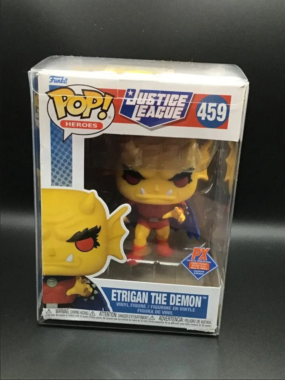 Funko Pop DC Universe Etrigan the Demon Diamond Comics PX Exclusive w/Protector